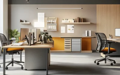 Ameublement de bureau au Luxembourg : espaces collaboratifs